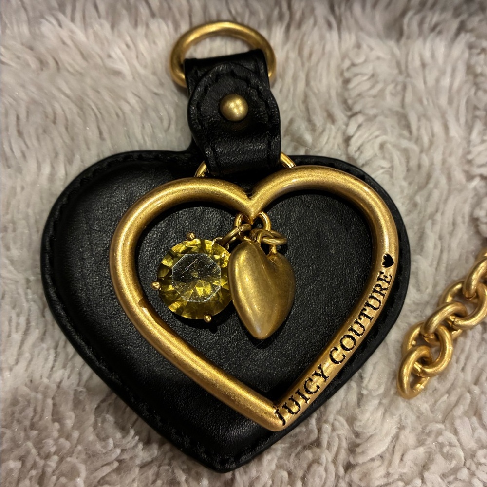 Vintage Juicy Couture Black Velour Logo Tote Bag - Picture 3 of 7